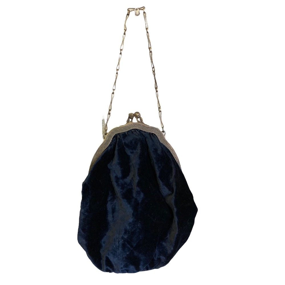 Antique Victorian‎ Velvet Handbag
